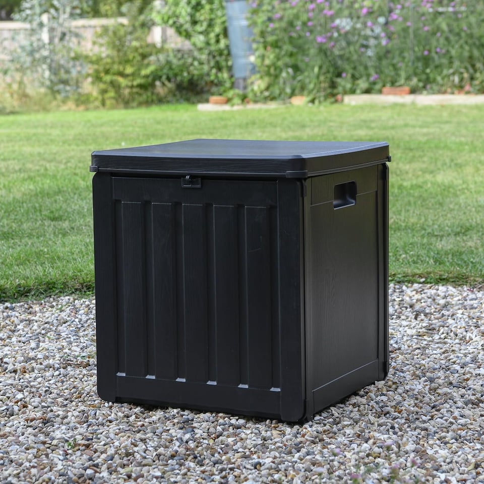 image 1 of Garden Gear Storage Box 75 Litre Capacity Cushion Deck Box Waterproof