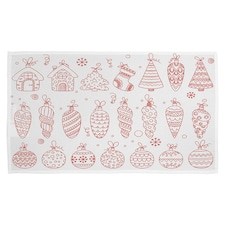 Winter toys (kitchen towel)