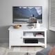 image 5 of Karlstad Low Sideboard with Storage in White