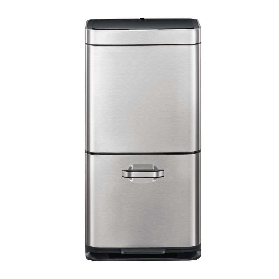 image 1 of Himalaya Recycling Sensor Bin 35L+25L Silver