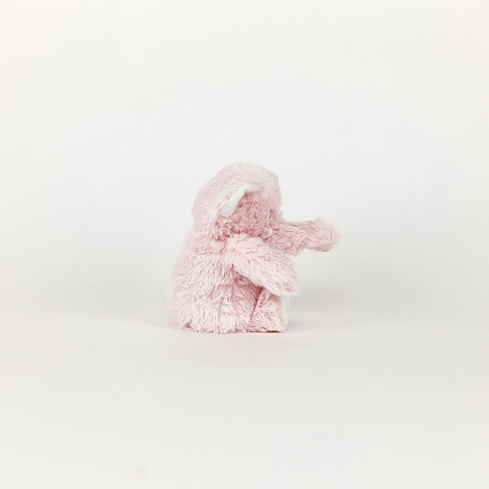 image 1 of Warmies Pink Elephant Plush Mini Size, Fully Microwavable and Weighted Cuddly Toy for Anxiety, Chill in The Freezer or Heat in Microwave, Soft Toy Heat Pad