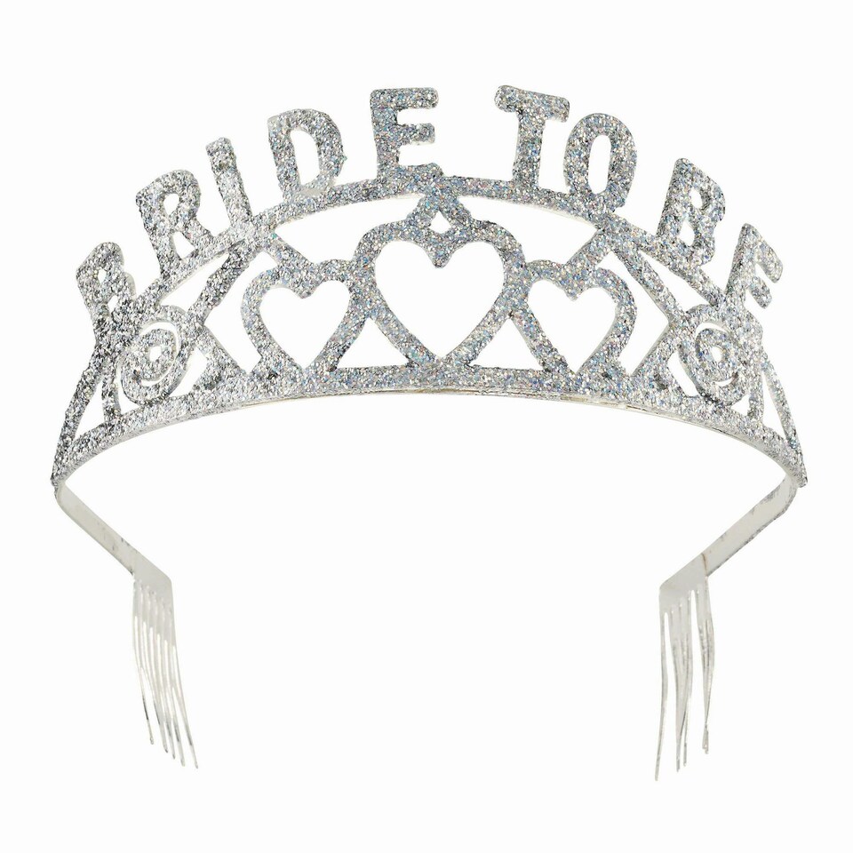 Bristol Novelty Womens/Ladies Bride To Be Tiara - Silver - One Size Silver