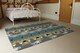 image 3 of Tribal Art, Egyptian Vintage Ethnic Silhouettes Designer Rug | Multi