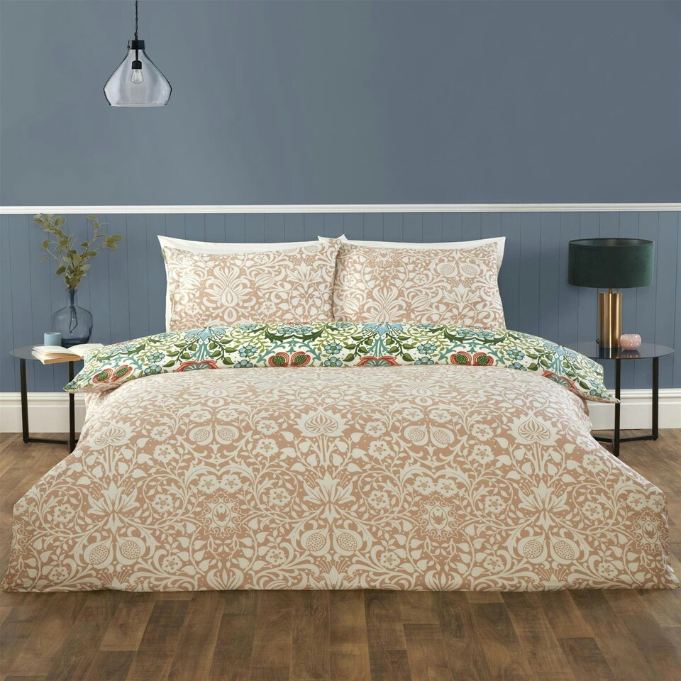 image 1 of Heritage Flora Duvet Cover Set Multi Multi | Single