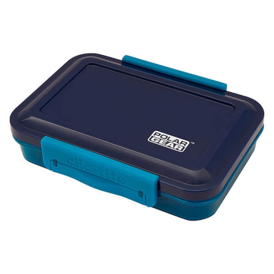 image 1 of Polar Gear 4 Piece Lunch Set Navy/Scandi Blue