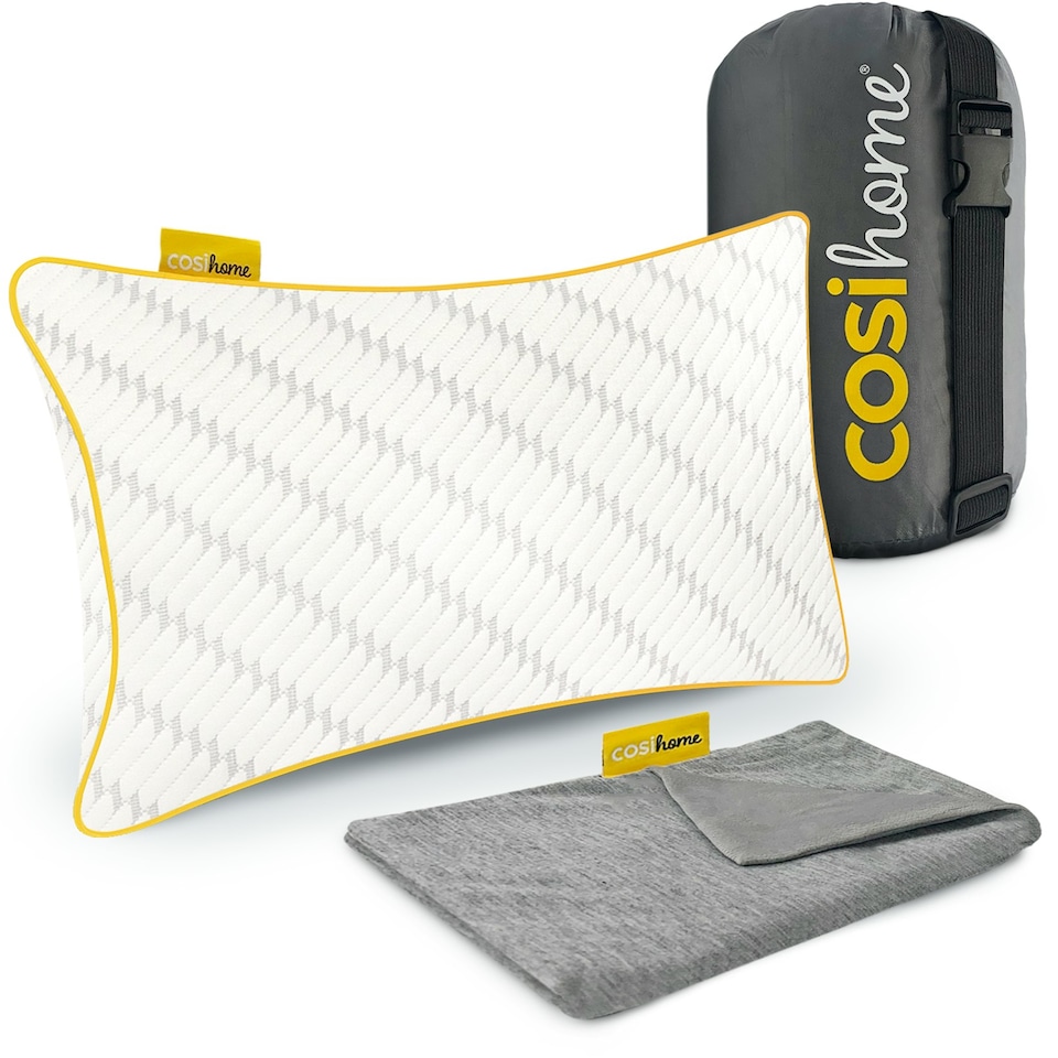 image 1 of Memory Foam Travel Pillow (1 Pack)