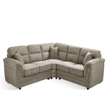 Beige Chenille 2C2 Corner Sofa ELLIOT
