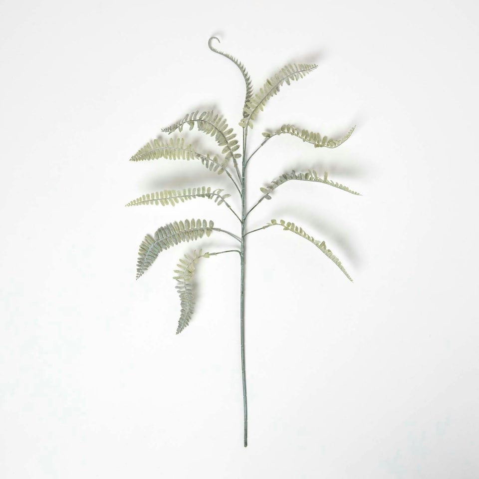 image 1 of Homescapes Artificial Royal Fern Branch, 80 cm