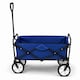 image 10 of Blue Heavy Duty Foldable Garden Festival Trolley Cart Wagon Truck