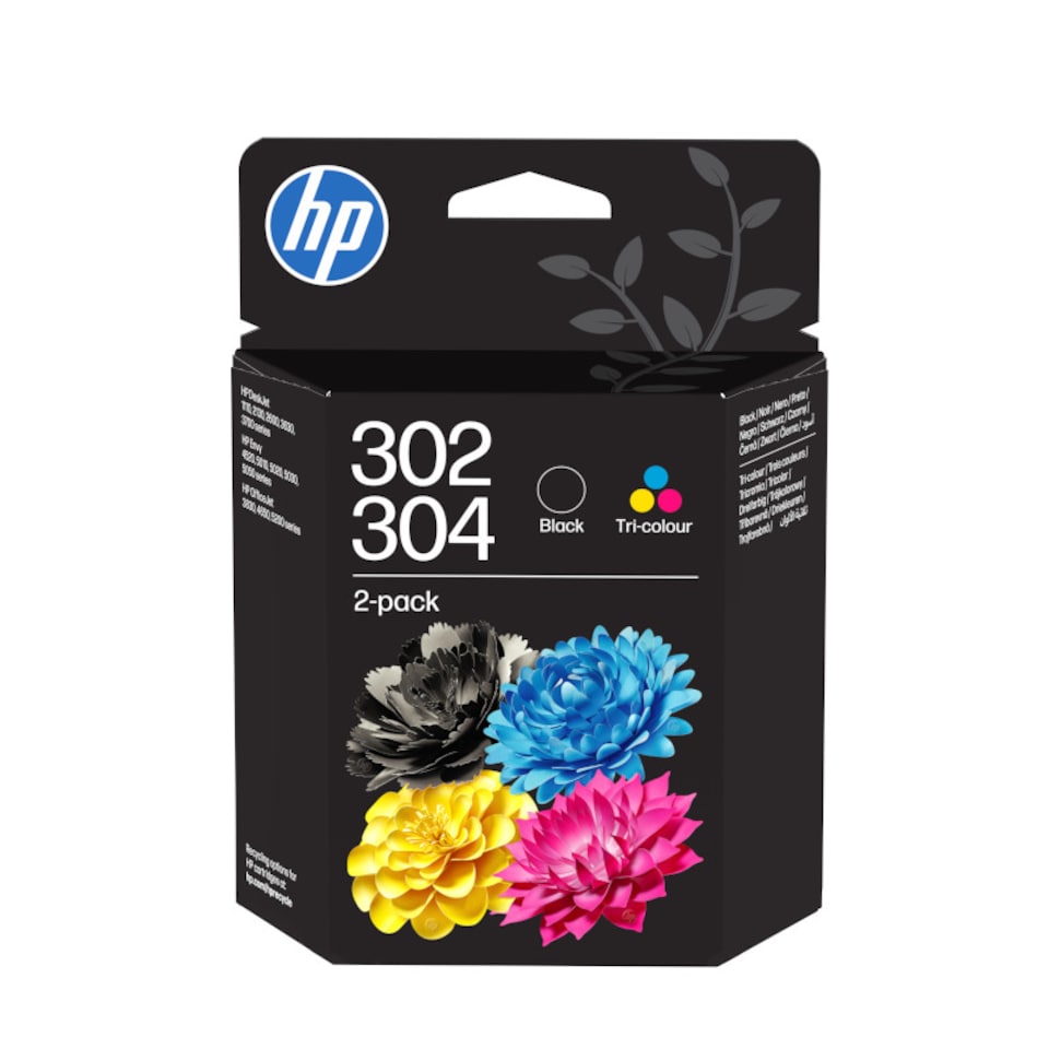 image 1 of HP 304 Black and Colour Genuine Ink Cartridge