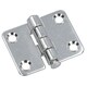 image 3 of Cabin Door Hinges 2 PACK Stainless Steel Boat Yacht Motor Home Locker Marine Silver