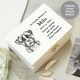 image 2 of Personalised Dog Breed Memorial Small Keepsake Box White