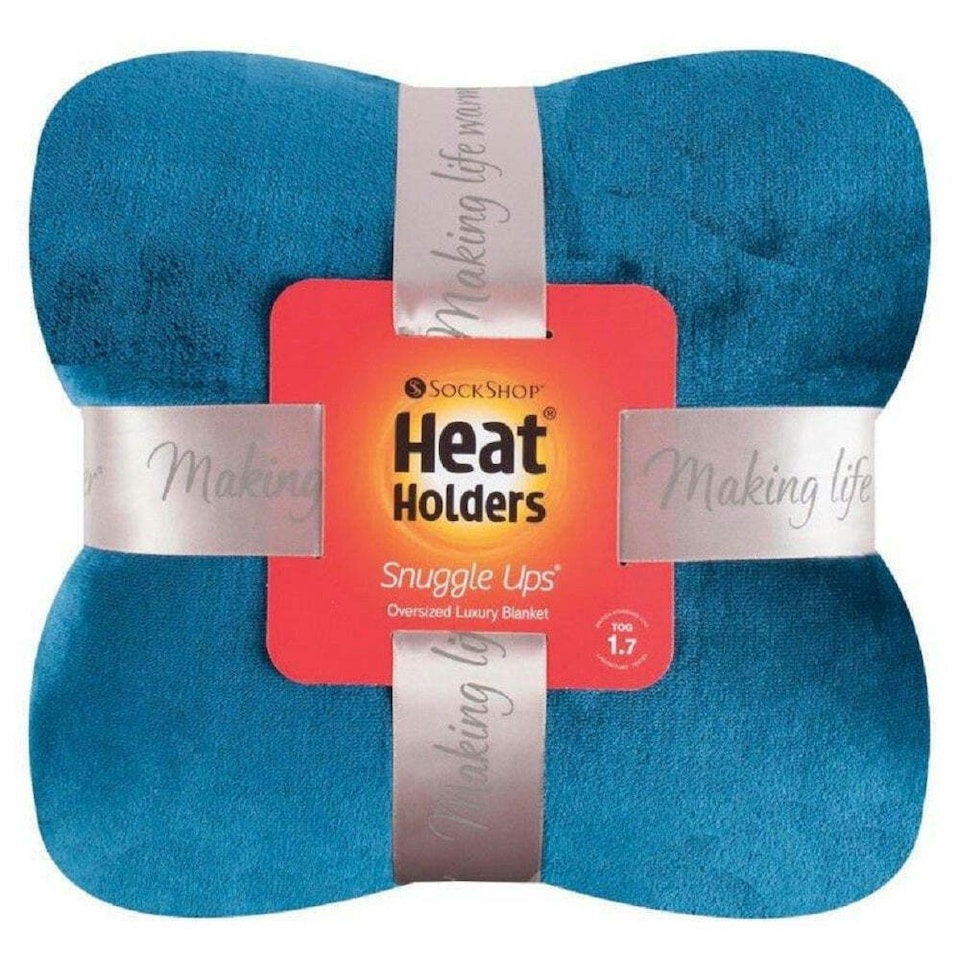 image 1 of Heat Holders Blanket - Teal - One Size