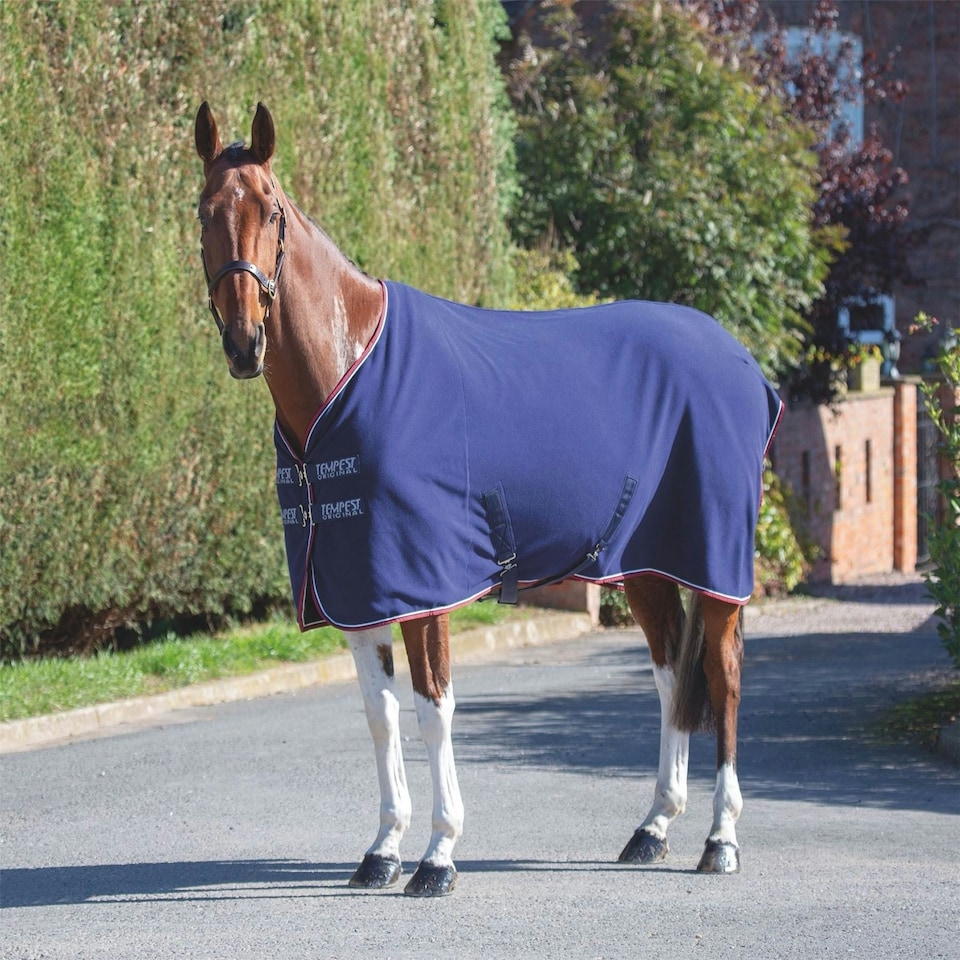 image 1 of Shires Tempest Original Fleece Rug Blue | Size: 6ft 0
Colour: Navy