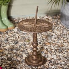 Cast Iron Dragonfly Sundial