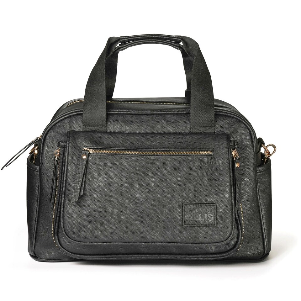 image 1 of Allis Baby Plus Changing Bag with Changing Mat - Black