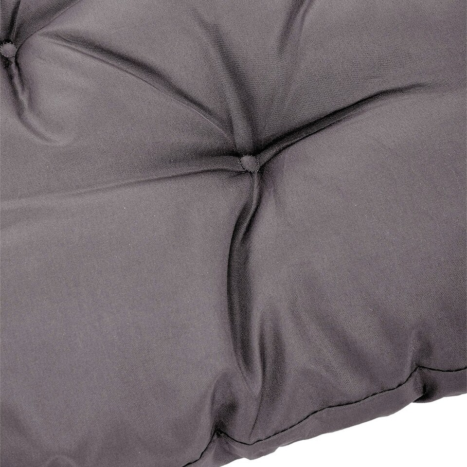 image 1 of Living and Home Outdoor Waterproof Bench Seat Cushion, 120x50cm, Dark Grey