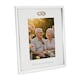 image 1 of 60th Anniversary 5x7 Silver Frame with Diamante Rings | Silver | One Size