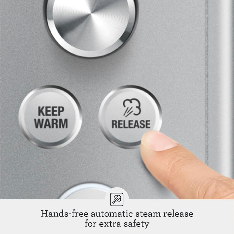 image 1 of Sage Fast Slow Pro Pressure Cooker 4L Brushed Stainless Steel