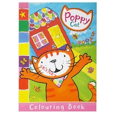 Poppy Cat Colouring Book - Multicoloured - One Size