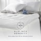 image 5 of Luxurious Hotel 10cm Mattress Topper | White | 1