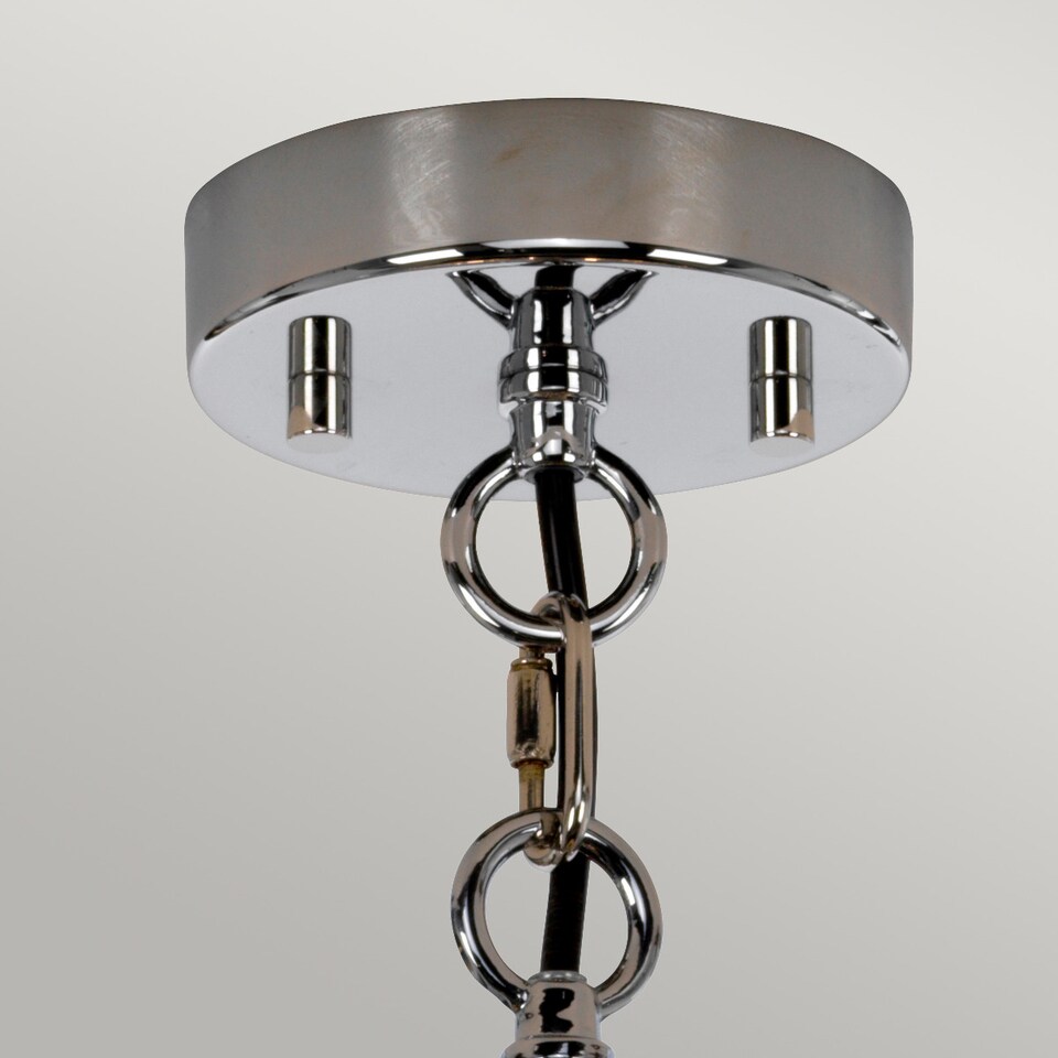 image 1 of Shoal 4 Light Pendant, Polished Nickel, E27