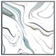 image 3 of Blue rippled marble (Picture Frame) Brown | M