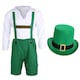 image 1 of Irish Leprechaun Costume Green | M