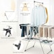 image 4 of COSTWAY Laundry Drying Rack Foldable Clothes Drying Rack