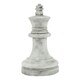image 1 of Athena Stone King Chess Piece - Ceramic - L16 x W16 x H28 cm - White