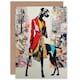 image 1 of Collage Dashing Doberman Dog Wife Birthday Card