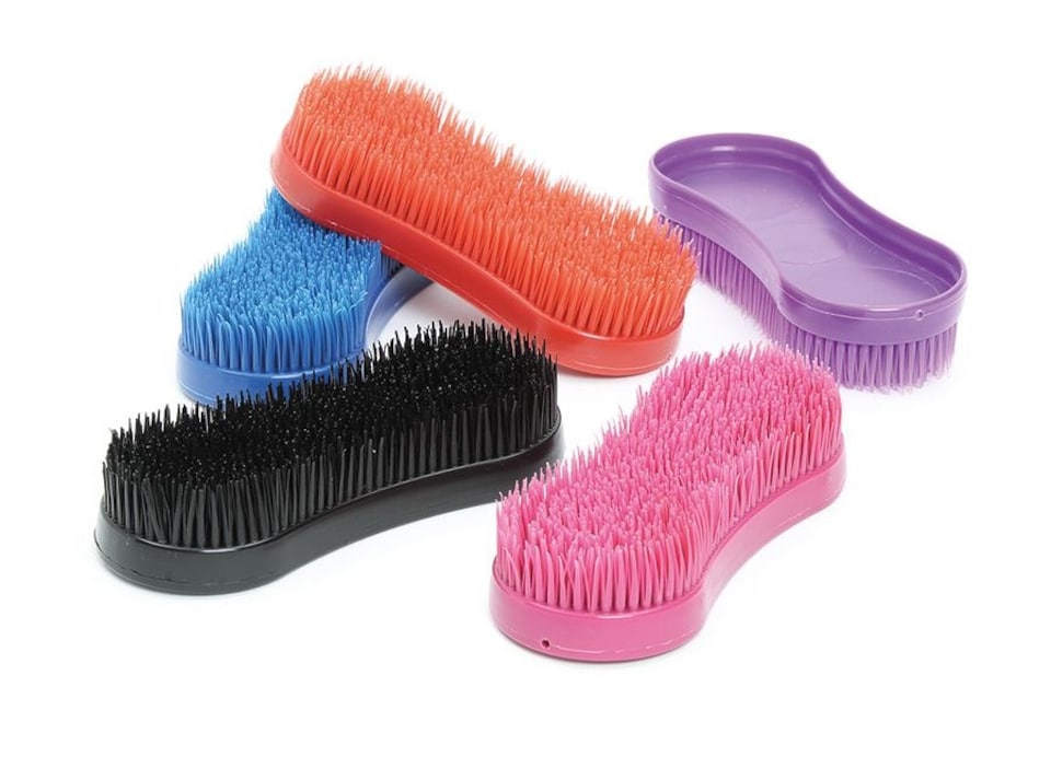 image 1 of Shires Detangler Brush Red | One Size