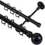 Obsidian Black(Double Pole)