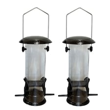 Hanging Bird Seed Feeders (Set of 2)