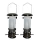 image 1 of Hanging Bird Seed Feeders (Set of 2)