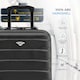 image 9 of Flight Knight 55x40x20 Ryanair Priority Cabin Suitcase, Also for EasyJet, Jet2, Lightweight,ABS Hard Shell, Durable 4-Wheel Cabin Case Pink | Rose | Cabin Bag