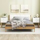 image 7 of COSTWAY Nightstand 2-Drawer Bedside Table w/Storage White White