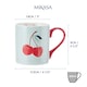 image 6 of Mikasa Cherry Straight-Sided Porcelain Mug, 280ml | Blue