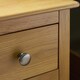 image 7 of Premium Langford Oak Compact 1 Drawer Bedside Table with Shelf