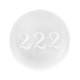 image 1 of Something Different 222 Angel Number Crystal Ball - Clear - One Size