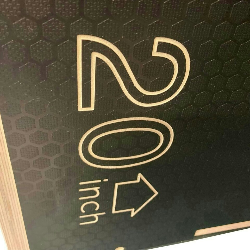 image 1 of Anti-Slip Wooden Plyo Jump Box- 3 Heights 16" 20" 24"