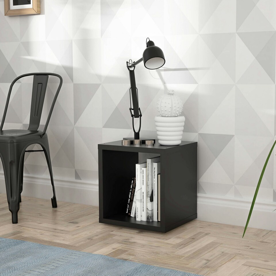 image 1 of Mauro Singular Storage Unit in Matt Black