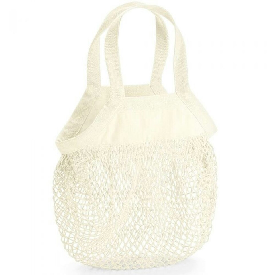 Westford Mill Mini Organic Cotton Tote - Natural - One Size | Cream