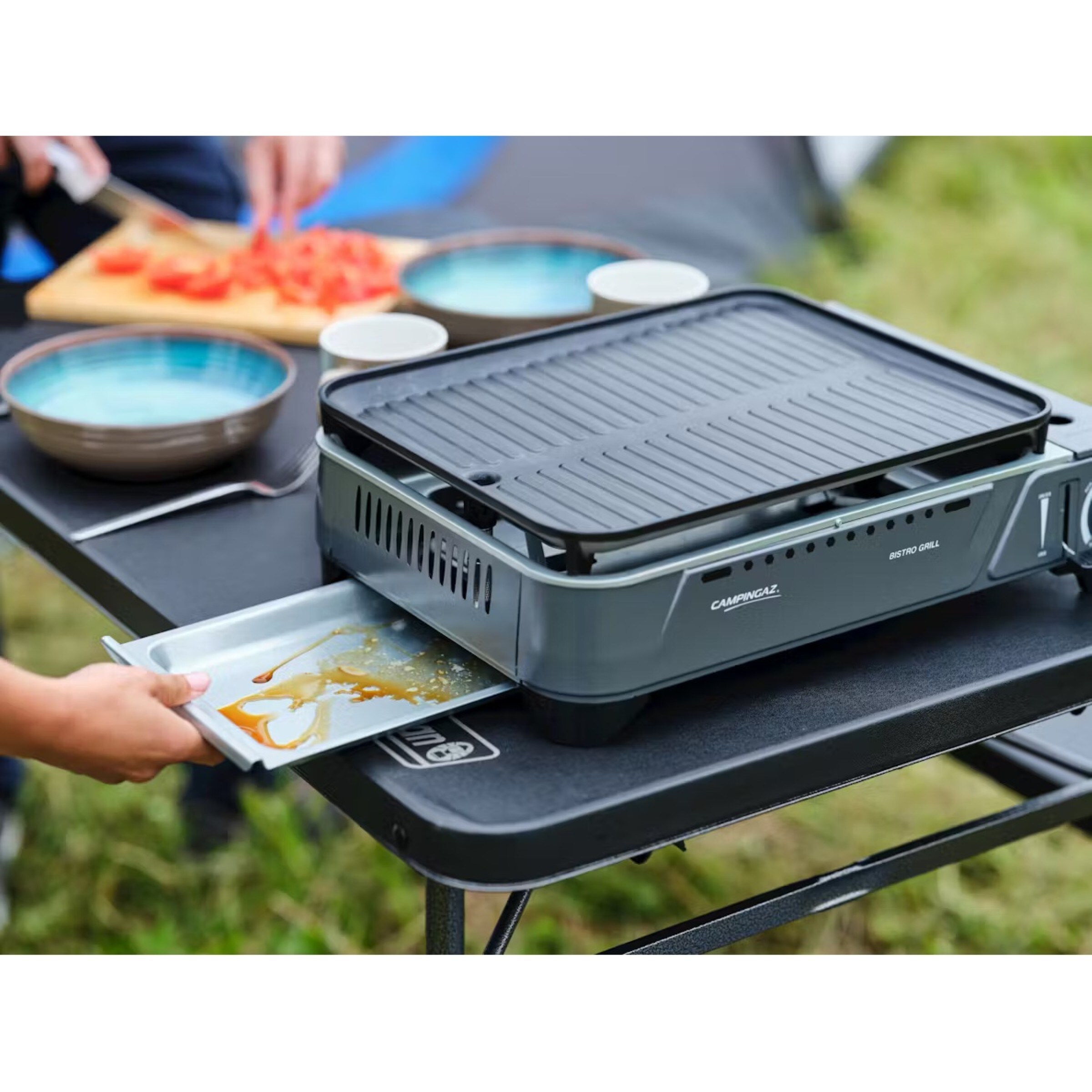 Non-Stick Small Hamburger Grill Basket Mini Burger... - Grandado