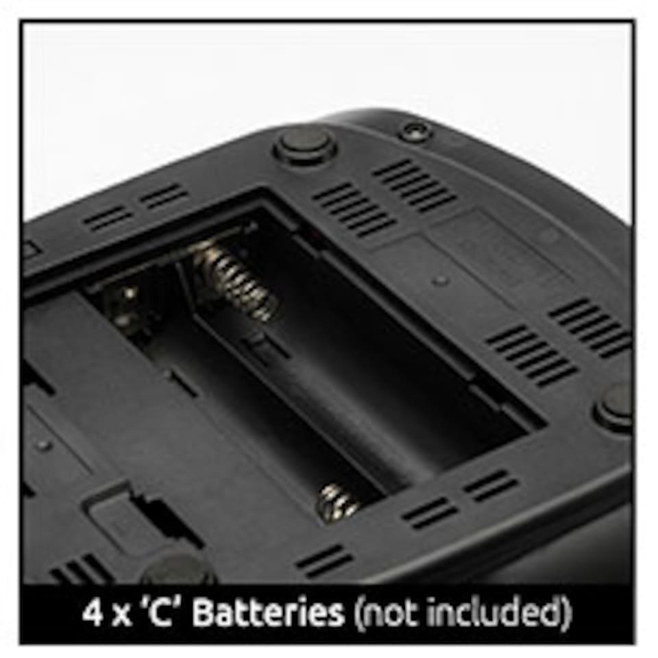 image 1 of Denver Portable Radio CD Tape Cassette Player With DAB Radio – Mains or Battery Power - TDC-280 | Black