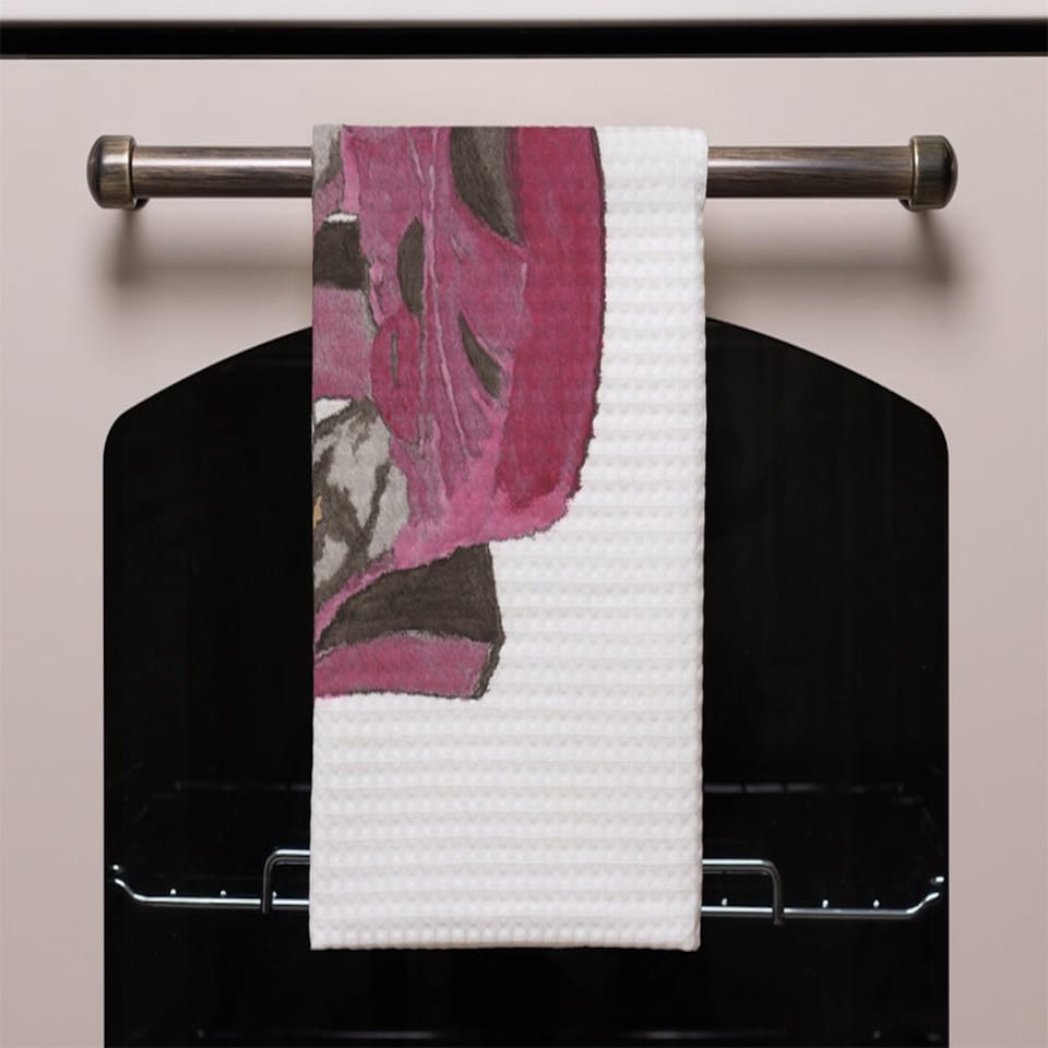 image 1 of Purple High Heels (Kitchen Towel)