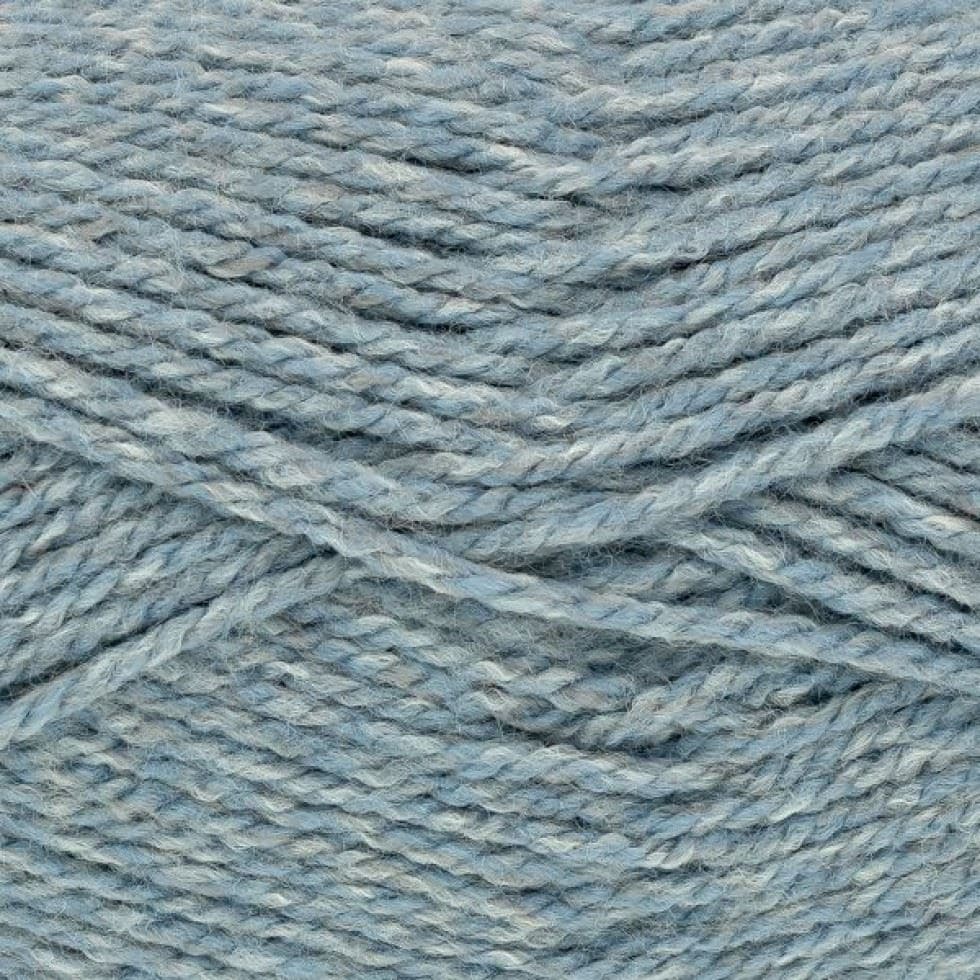 King Cole Blue Big Value Poplar Chunky Yarn (Value Pack 12 x 100g Balls) For Crochet, Knitting - 150m per ball