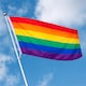 image 2 of Rainbow Pride Flag Inc. Holes 150x90cm