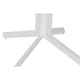 image 4 of Table set with 2 chairs Home ESPRIT White Metal polypropylene 60 x 60 x 102 cm N/A