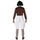 image 4 of Willy Wonka & the Chocolate Factory Mens Oompa Loompa Costume - Brown/White - S S